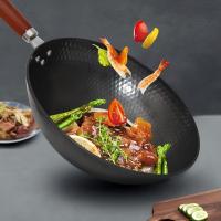 康佳(KONKA)不粘锅熟铁锅32cm带盖炒锅KCG-3288