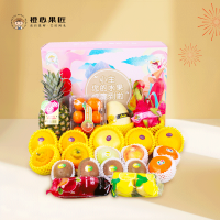 橙心果匠水果拼装礼盒果然有喜-358型整箱：12种/约重5.7kg