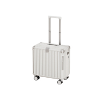 TOBOOG途帮 多功能便携登机箱282 /18寸/谷物白/深空蓝