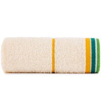 三利 9669 毛巾家纺 纯棉彩缎撞色家用洗脸巾 柔软吸水洁【面巾】棉柔巾 1条装