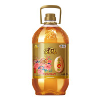中粮福临门家香味福泰安康沂蒙土榨花生仁油5L