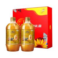 福临门家香味沂蒙土榨花生仁油礼盒-1.2*2