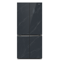 创维 鲜活系列500升十字四门灰色玻璃面板冰箱光合养鲜室 家用双变频一级能效BCD-500WXGPS玛瑙灰