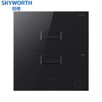 创维（Skyworth）嵌入式消毒柜厨房碗筷餐具多功能二层110L大容量立式高温消毒碗柜-RTD110-X7012