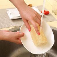 【丝瓜络】干丝瓜瓤抹布水瓜锅刷去污不沾油百洁布洗碗神器--新丝瓜络条;特大号*1个装