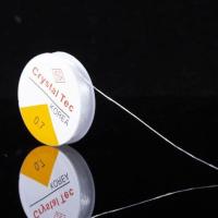 穿珠子弹力线文玩手串线绳串珠绳耐磨高端手链绳金刚绳--【透明】-15米--0.5mm--1卷