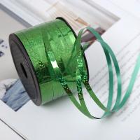 结婚婚庆婚礼绳子用品扎带气球布置装饰氦气彩带丝带派对镭射绑绳--彩带-绿色1卷【91米】