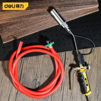 得力喷火枪焊接液化气喷枪家用烧烤户外喷火烧猪毛烧猪毛喷--旗舰款--电子打火30型双开加配件套装