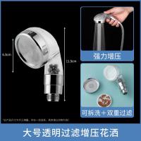 洗头床水龙头美发理发店增压小花洒喷头冲头床节能莲蓬头发廊专用- 升级款●大号透明过滤增压花洒★过滤除氯