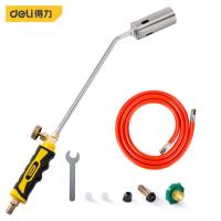 得力喷火枪焊接液化气喷枪家用烧烤户外喷火烧猪毛烧猪毛喷- 升级款- 快接式35型单开关加配件套装