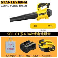 史丹利鼓风机充电式小型锂电吹风机大功率工业两用电脑清灰除尘器- 20伏锂电吹风机【4.0双电喷嘴】