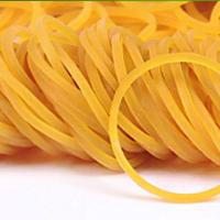 黄色橡皮筋耐拉耐用高弹力橡胶一次性皮圈牛皮筋捆钱绑菜皮筋批发--【100g】3.8cm-3包