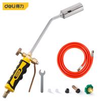 得力喷火枪焊接液化气喷枪家用烧烤户外喷火烧猪毛烧猪毛喷- - 升级款- - 快接式30型双开关加配件套装