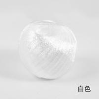 彩全新料塑料绳子捆扎绳打包绳包装绳撕裂膜带草球绳扎口绳- -- -白色- -5卷装