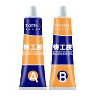 铸工胶耐高温电焊胶强力AB胶金属修补汽车暖气片金属 水箱修补剂----修补剂--70g----2支----1盒*6