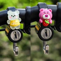 电动车头盔锁防盗固定挂钩摩托安全帽专用防盗锁电瓶车防偷神器女- - 熊熊情侣款【防水防盗防锈⭐】