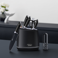 OOU刀具套装厨具不锈钢家用菜刀德国钢材厨房全套专用切菜刀DJ0083B