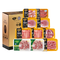 中粮家佳康亚麻籽猪肉礼包2570g