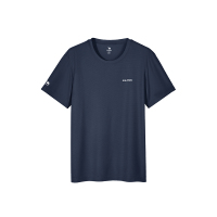 骆驼 女款圆领功能短T恤C23BAV6001 XL 幻影黑 -