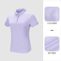 骆驼 女短袖POLO衫V1S1VV930 XXL 紫色 -