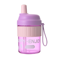 乐扣/家用品缤纷吸管杯紫色600ml HAP535PUPFU