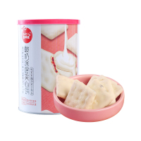 富崎乐草莓葡萄干味酸奶涂层夹心饼 138g/罐 2罐装