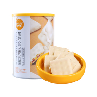 富崎乐芒果葡萄干味酸奶涂层夹心饼 138g/罐 2罐装