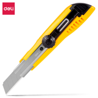 得力2043美工刀(黄色)144把/箱