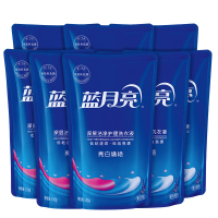 蓝月亮薰衣草亮白增艳洗衣液袋装500g×8-