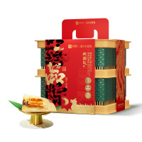 良品铺子 典藏礼1130g（上汤粽*5+奶酪粗粮粽*1+豆沙蛋黄酥55g*2+绿豆糕30g*6）