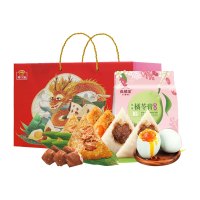 【广州酒家】 粽享端午1240g（蛋黄肉*2+金丝蜜枣*2+风味肉*2+熟咸鸭蛋60g*4+化州橘苓膏40g*10）