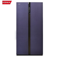 康佳BCD-590WD5EBVP对开门冰箱590升超大容量风冷无霜双十五天生态原鲜