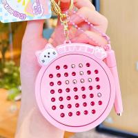 猫猫趣味磁吸钢珠画板解压钥匙扣卡通创意玩具闺蜜情侣包包挂件-【10个】混色