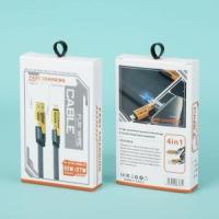 超级快充数据线PD27W适用苹果华为65W加长2米线-金色变形金刚四合一快充 极悍机甲金属头四合一1.5米一条装盒装-