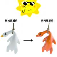变色烤鸭挂件鸭鸭变色车载摆件烧鸭摆件车载挂件钥匙扣手机挂件挂-变色烤鸭-30个装-