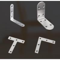 不锈钢角码90度直角固定器三角铁支架连接件片加固五金l型层板托t-80*80*20（4个）-
