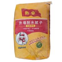 【只发广东】衡业外墙耐水腻子净味抗碱耐老化抗裂外墙腻子粉-衡业外墙腻子15KG/包*10包--