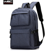 WRC简约双肩包W-1707 深蓝色