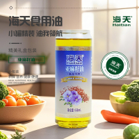 海天亚麻籽油468ml易拉罐