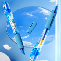 晨光中性笔创意者12支装GP1008墨蓝0.5