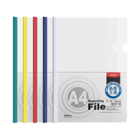 晨光5MM抽杆夹10个彩色装ADM94519