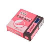 宝克(baoke)MP4904荧光笔大红色 10支/盒