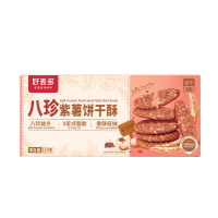好麦多 营养养胃八珍紫薯饼干酥110g 3盒装