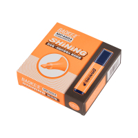 宝克(baoke)MP4904荧光笔橙色 10支/盒-