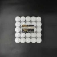 压制茶蜡约2.5小时小白蜡烛无烟无味铝壳茶蜡-10克 100只装