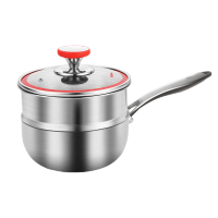 康佳不锈钢奶锅套装 KNG-1801T 18cm 黑色