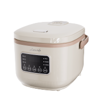 小画仙家用电饭煲电饭锅煮饭锅 2-6人家用24小时智能预约柴火饭大容量电脑款 LDFB-4069E 4L 米白色