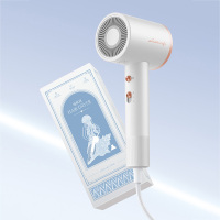 小画仙吹风机 家用速干电吹风筒 便携吹风机 负离子护发高速恒温速干 LDCF-1401 白色