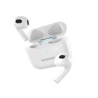 沃品airpro 4p真无线蓝牙耳机半入耳通话长续航蓝牙5.0 白色