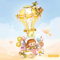 LOZ 俐智积木潮品礼物糖果热气球4113
